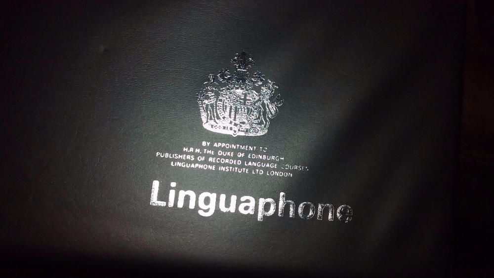 Vintage Linguaphone Curso Inglês 1960 em vinil