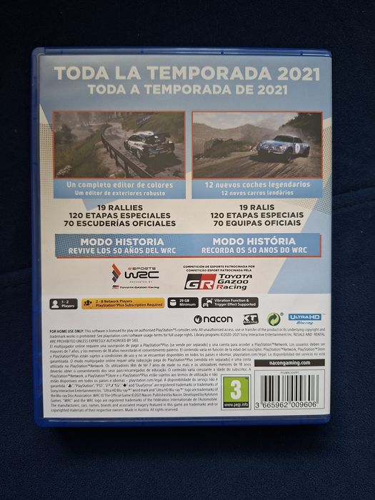Gra WRC 10 PS5 nacon