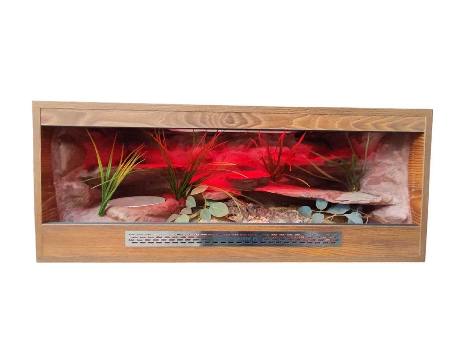 Terrarium tropikalne nr773 100/40/40 dla węża boa pyton DOSTĘPNE