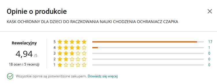 KASK do raczkowania ochrona główki dziecka PIERWSZE KROKI obwód 40-52