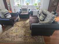 Komplet wypoczynkowy z funkcja spania  sofa+ 2 fotele