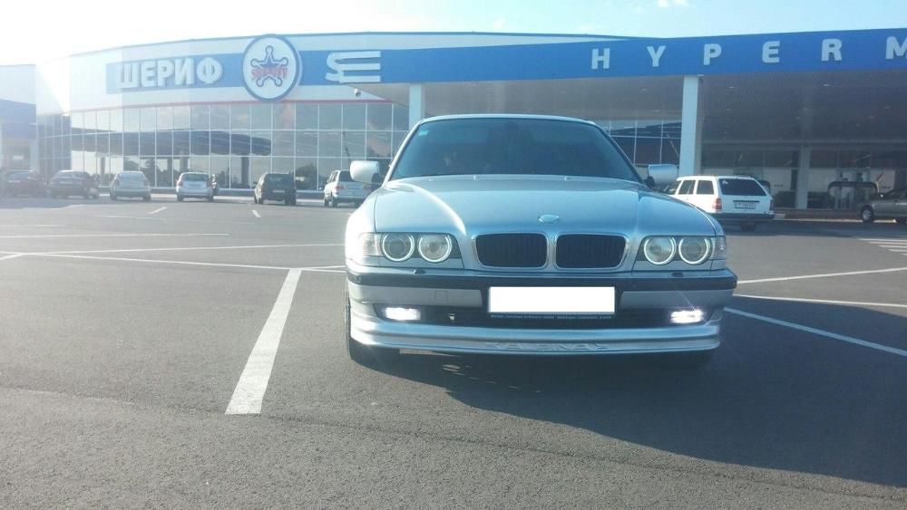 бмв е38 накладка на бампер губа спойлер bmw
