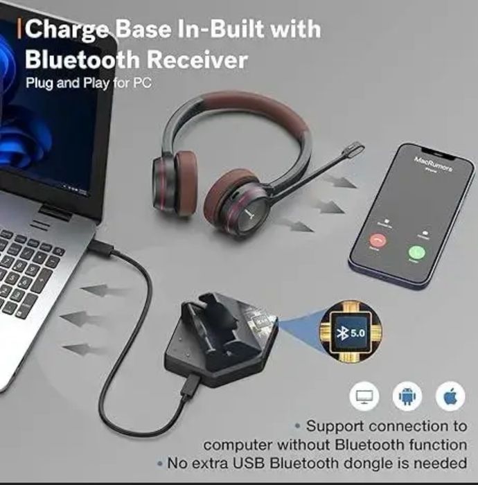 Бездротова гарнітура MAIRDI M891BT Bluetooth з мікрофоном  навушники