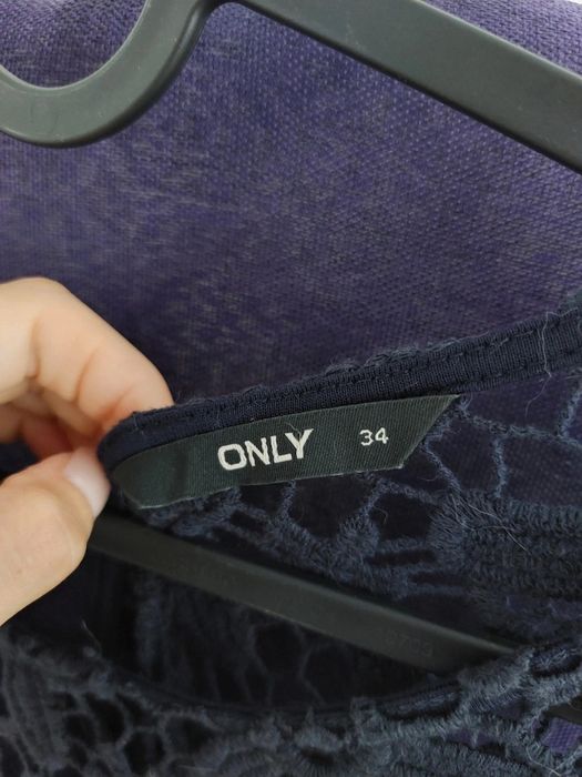 Granatowa sukienka Only 34
