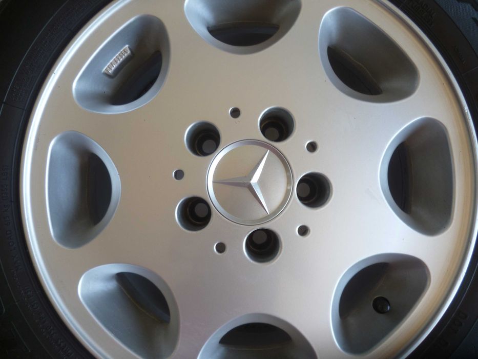 4 Jantes R 15 para Mercedes Benz em alumìnio, muito bom estado