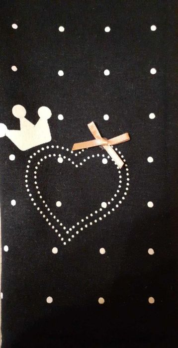 legginsy ocieplane w serduszka 116 getry ciepłe