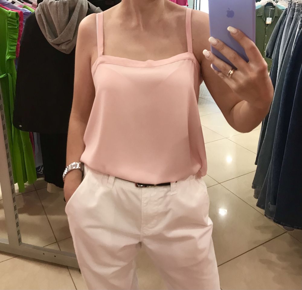 Маєчка River Island. Єфектна Спинка. S/M розмір (10)