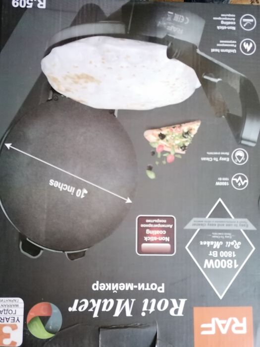 Nalesnikarka 2w1 prasa do Tortilli 1800W