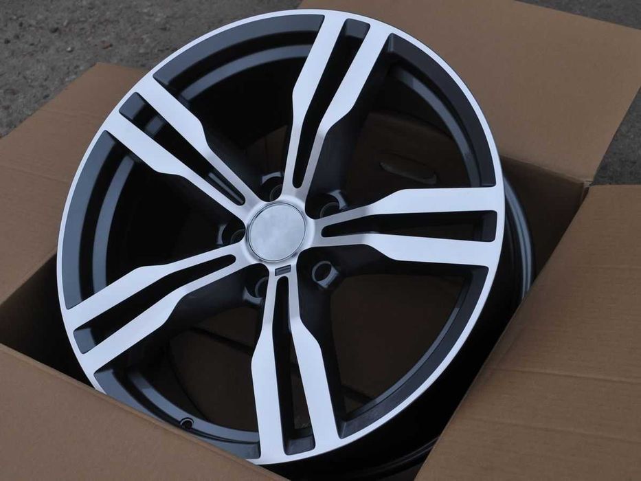 Szare felgi R20 5x120 Bmw 7 F01 F02 F03 F04 5 GT F07 F10 6 F06 F13