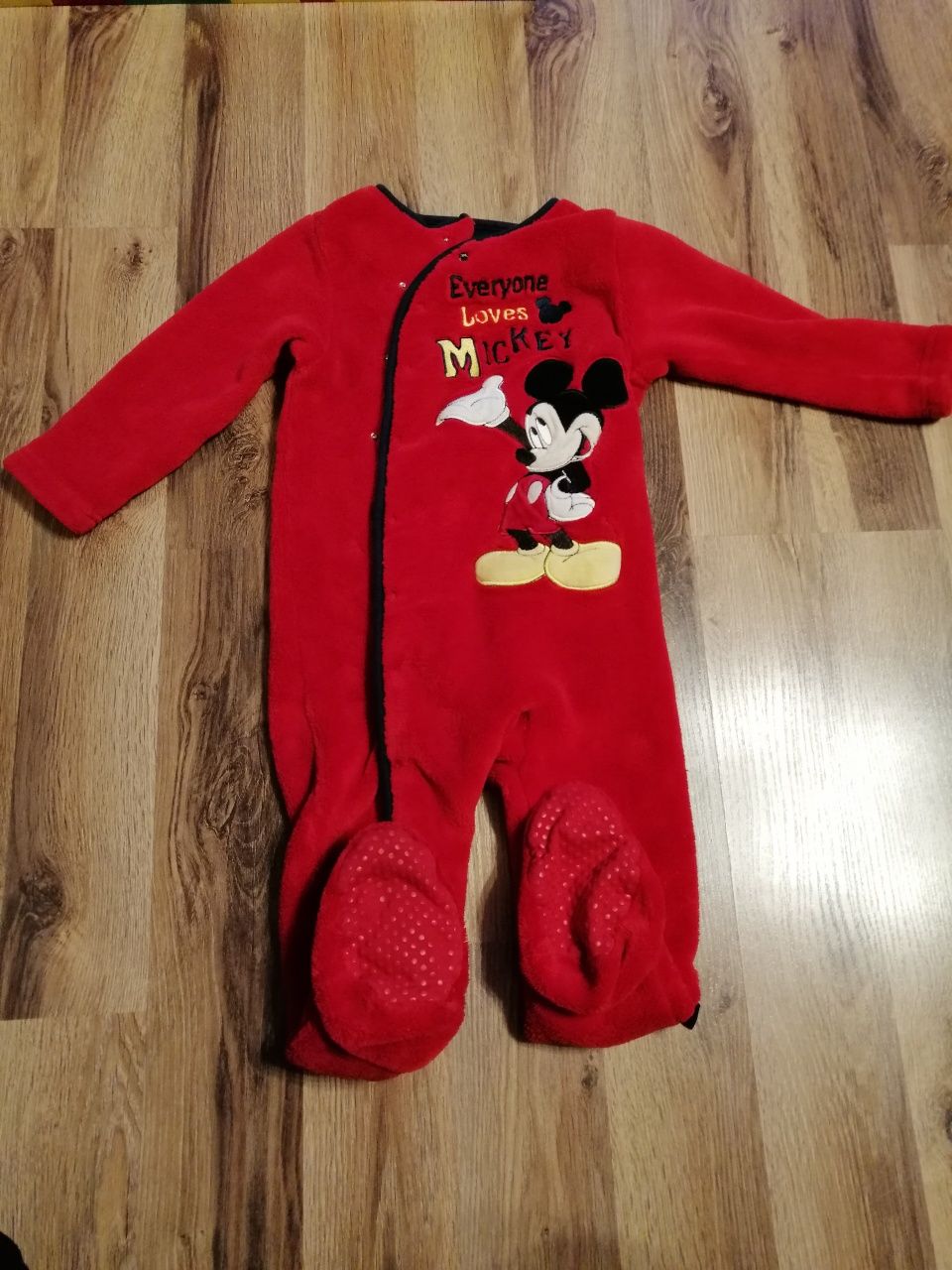Pajacyk piżamka dla dziecka myszka Miki rozmiar 92