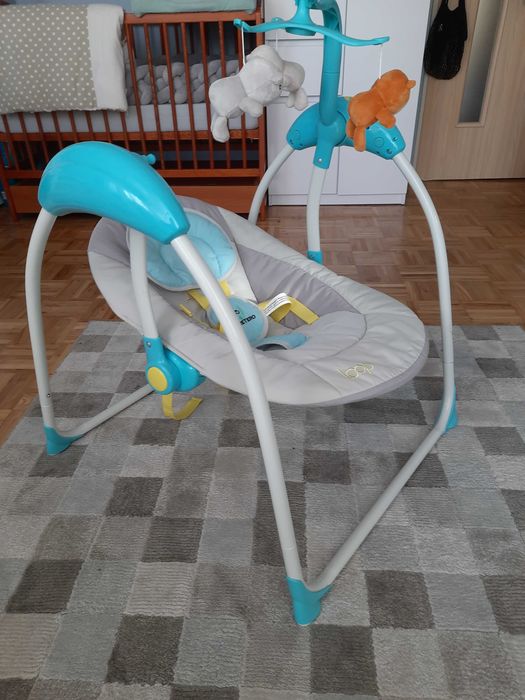 Caretero, Loop, huśtawka elektryczna, blue