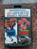 Gra EA Sports Double Header Hockey + Football Sega Mega Drive