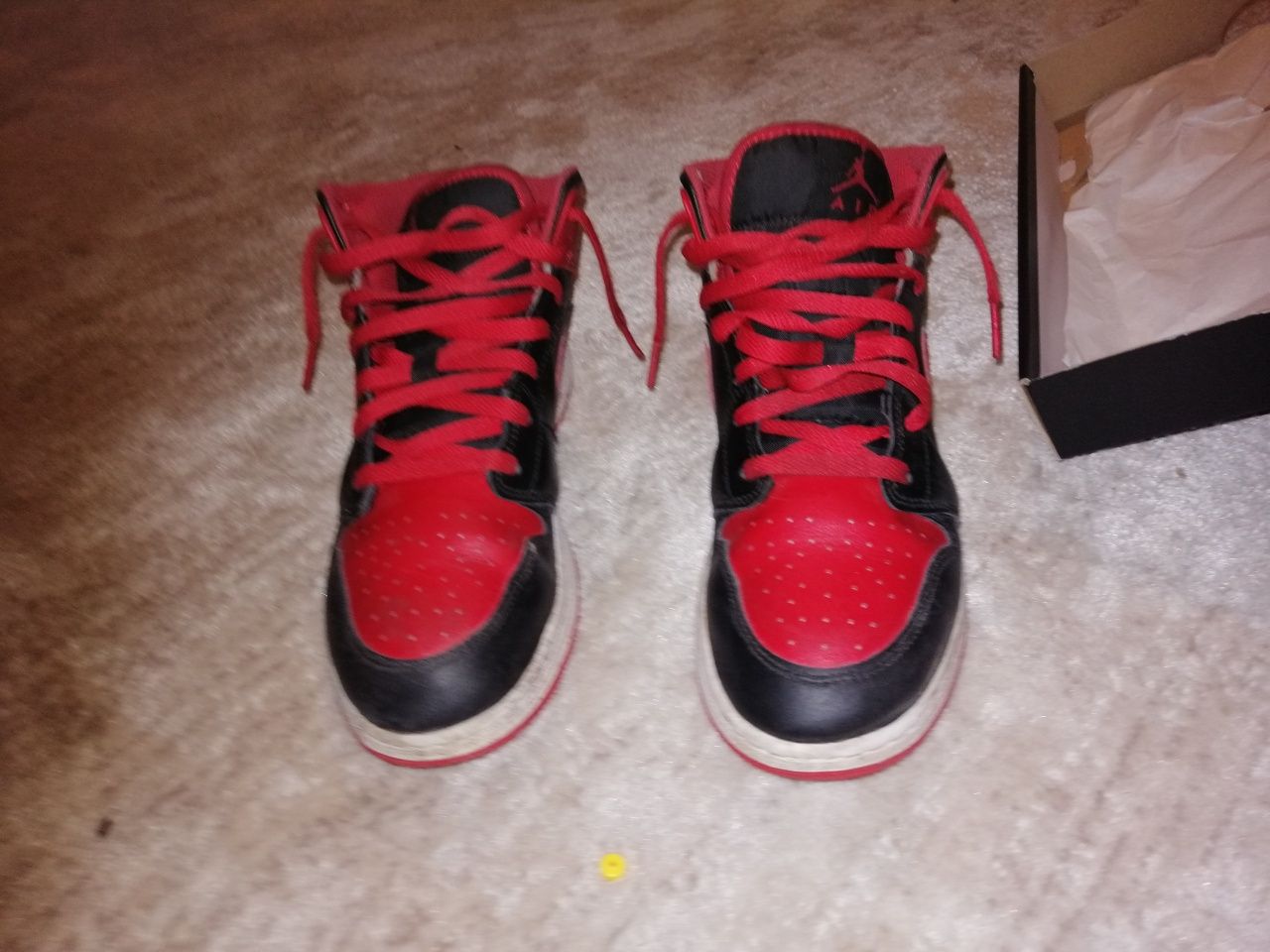 Buty nike air jordan 1 mid bred