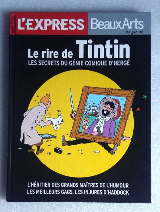 Beaux Arts Magazine - capa dura 136 páginas sobre Tintin