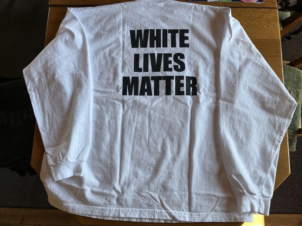 Yzy Jan Paweł II White Lives Matter longsleeve XL-XXL Kanye West Yeezy