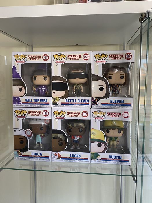 Funko pops stranger things 3° temporada