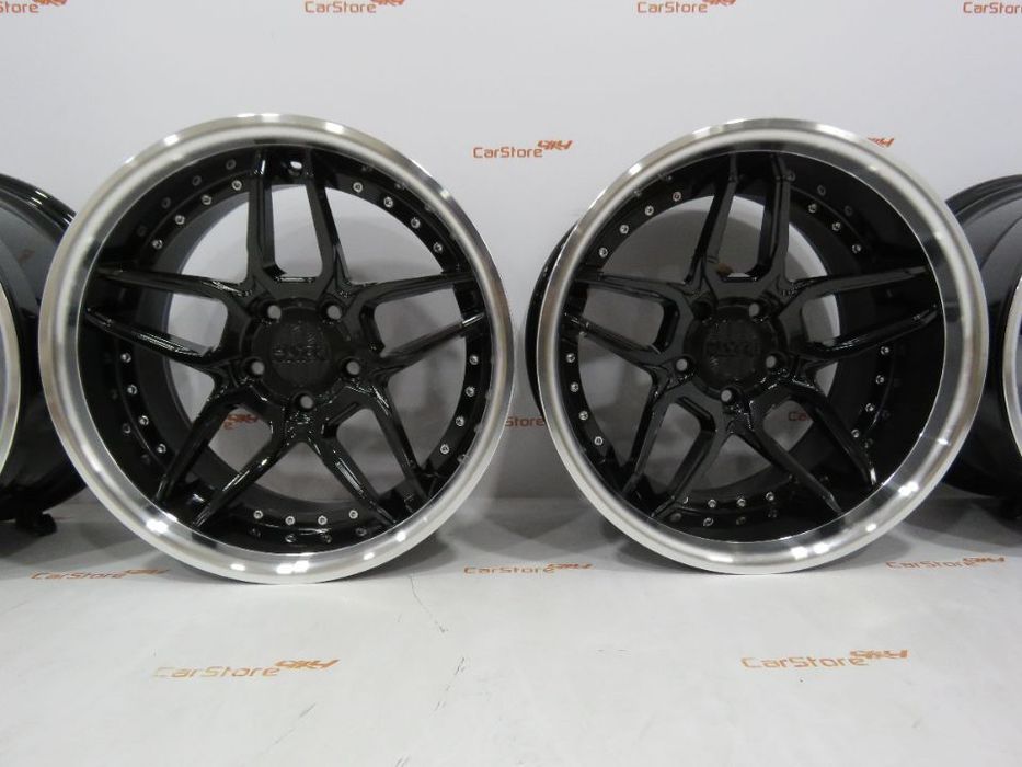 Jantes Haxer HX030 18 8.5 et 20 + 10 et15  5x120 Preto + Polido