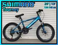 Дитячий велосипед TopRider Shimano 13' рама 20 Колеса РОСТ 120 см+