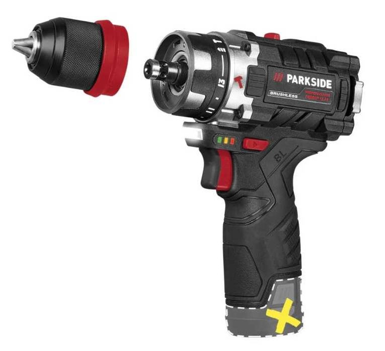 Aparafusadora de impacto Parkside Performance 12V PSBSAP 12 A1