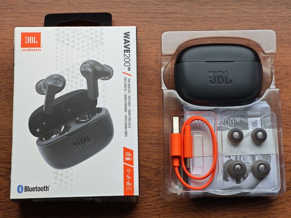 Навушники JBL Wave 200 TWS Black