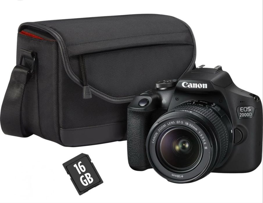Camara Fotografica Profissional Canon EOS 2000D