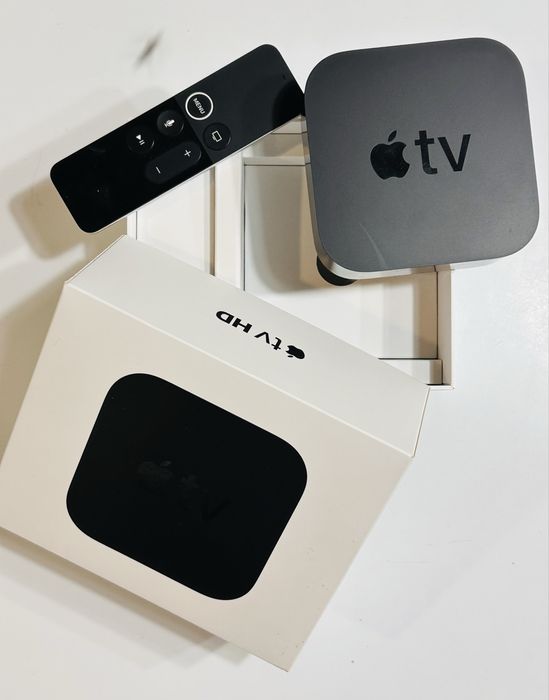 Aplle tv novo na caixa