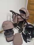 Roan ivi 2.0 kolor cocoa  Najnowszy model 3w1 fotelik Cybex