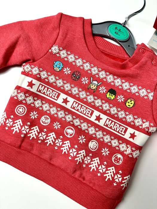 Piękna Bluza MARVEL 62 święta NOWA