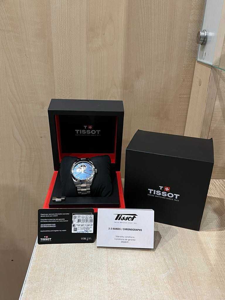 Zegarek TISSOT Gentelman Powermatic 80 OPEN HEART/Komis Krzysiek