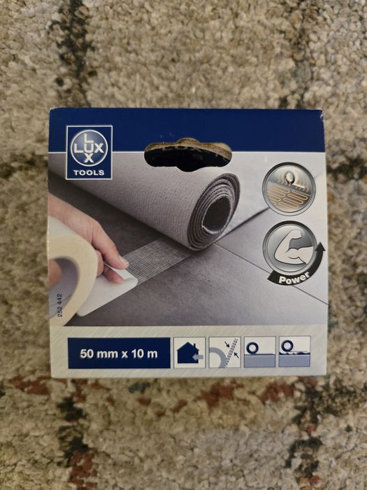 LUX Taśma dwustronna 10 m x 50 mm