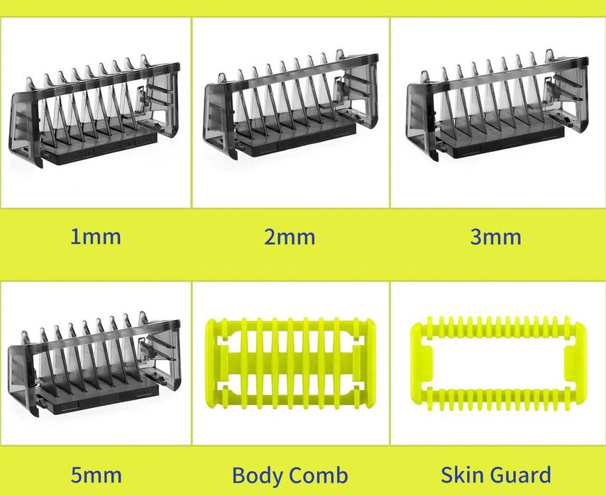 Набір насадок SNASH для бритви Philips OneBlade для бороди та тіла