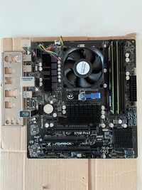 Zestaw płyta ASRock 970M Pro3, procesor AMD FX-6300 3.50GHz, DDR3 8GB