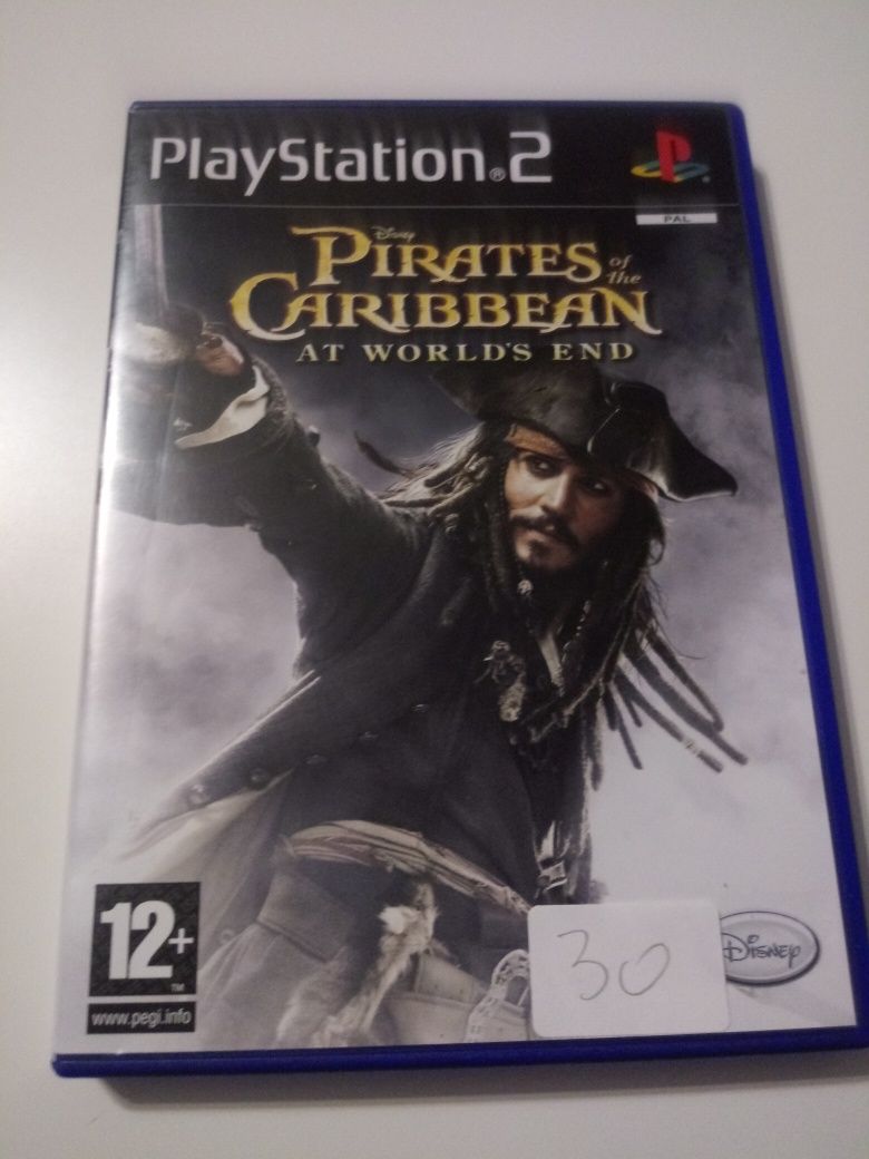 Piraci z Karaibów ps2 Playstation2 pirates of the caribbean at world
