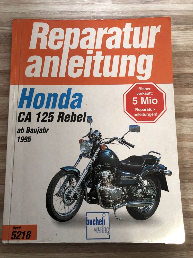 Instrukcja naprawcza Honda Rebel 125