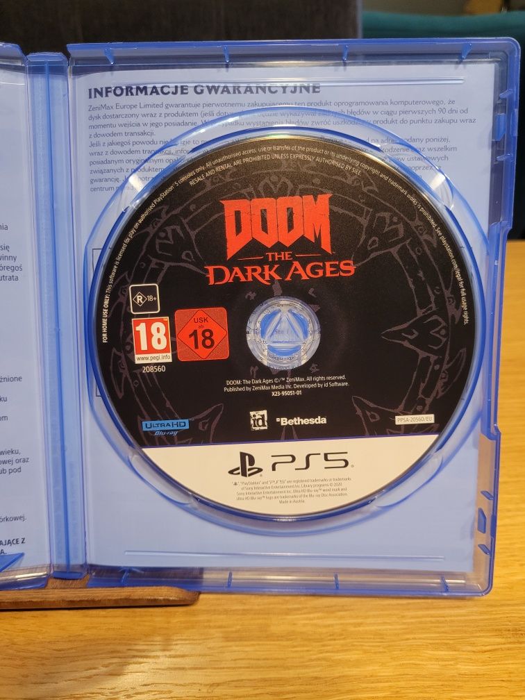 Doom The Dark Ages PS5