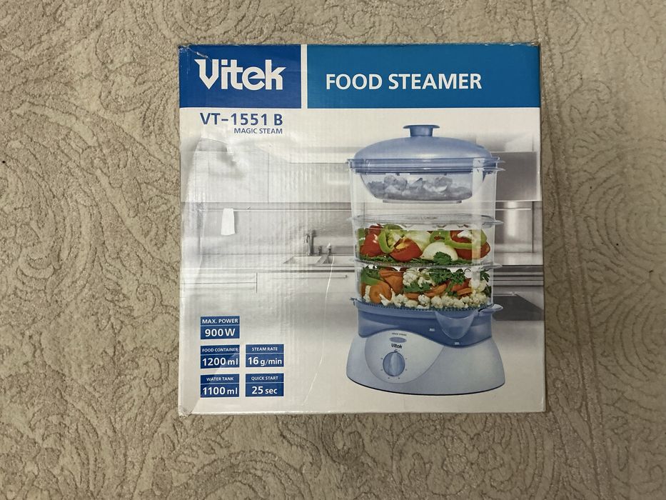 Пароварка Vitek. Повністю нова, ніколи не користували.