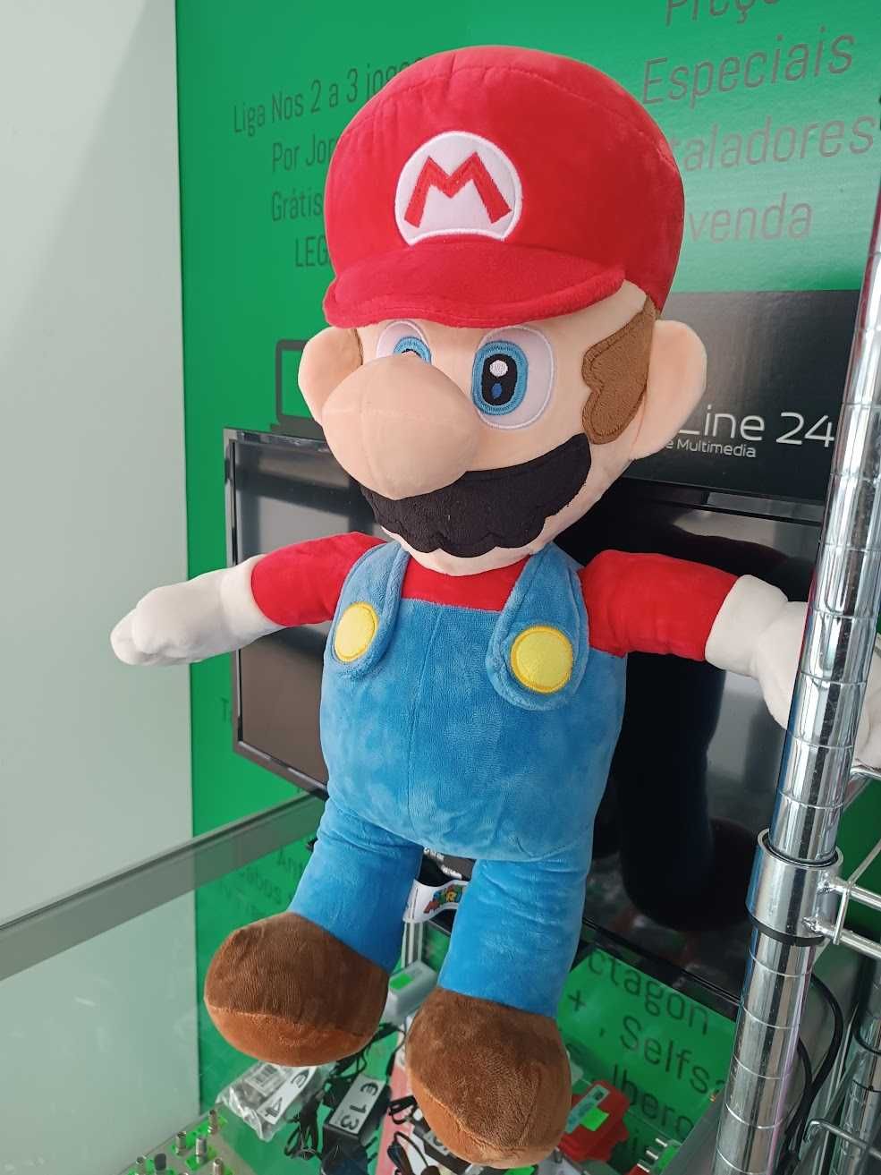 Novidade:Peluche Mario Classic Super Mario Bros 60cm