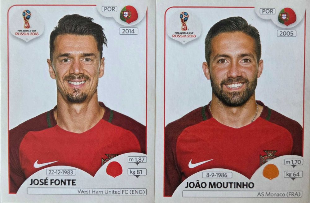 Cromos Panini Mundial 2018 Russia
