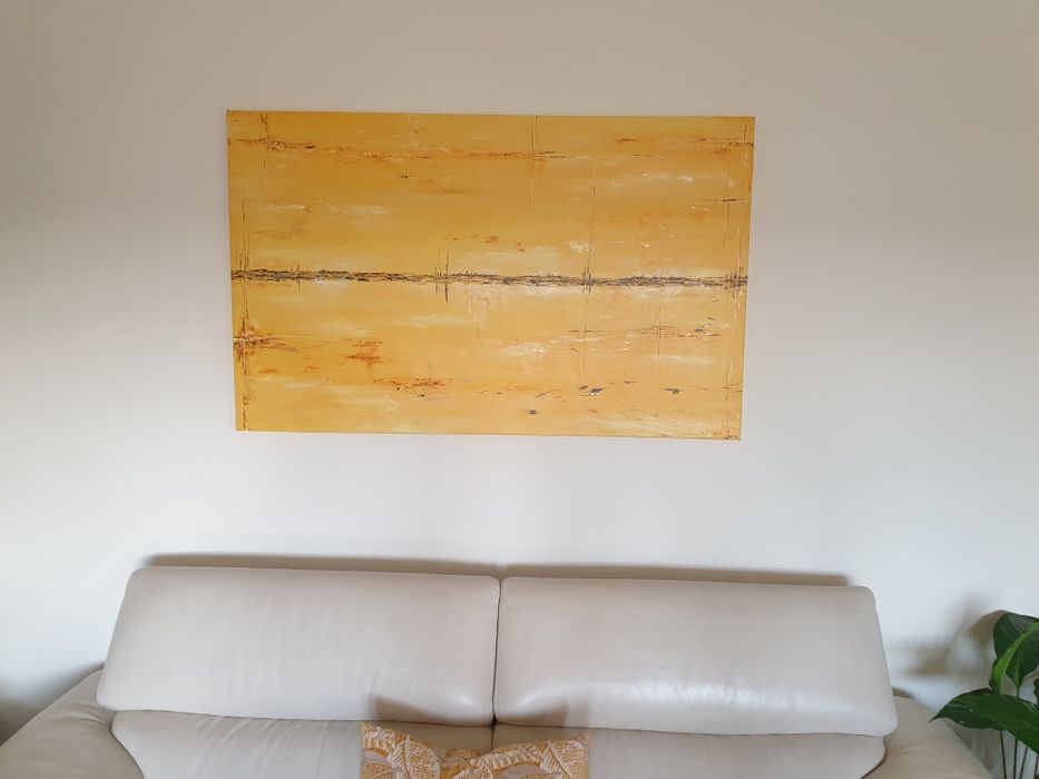 Quadro abstrato 130x80 cm