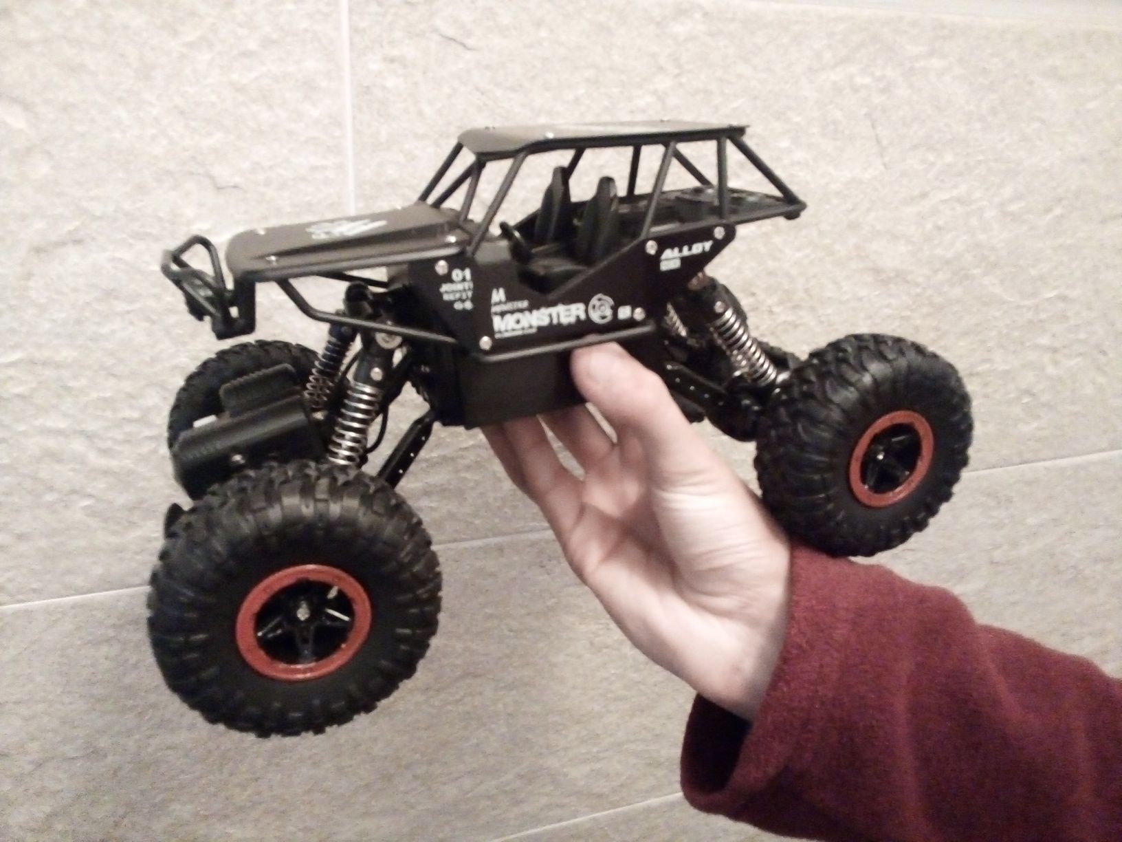 Carro rc, crawler rc, jeep rc, 1/14(novo)