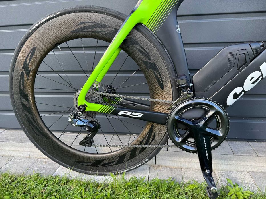 Cervelo P5 Disc, 54, dura-ace, zipp