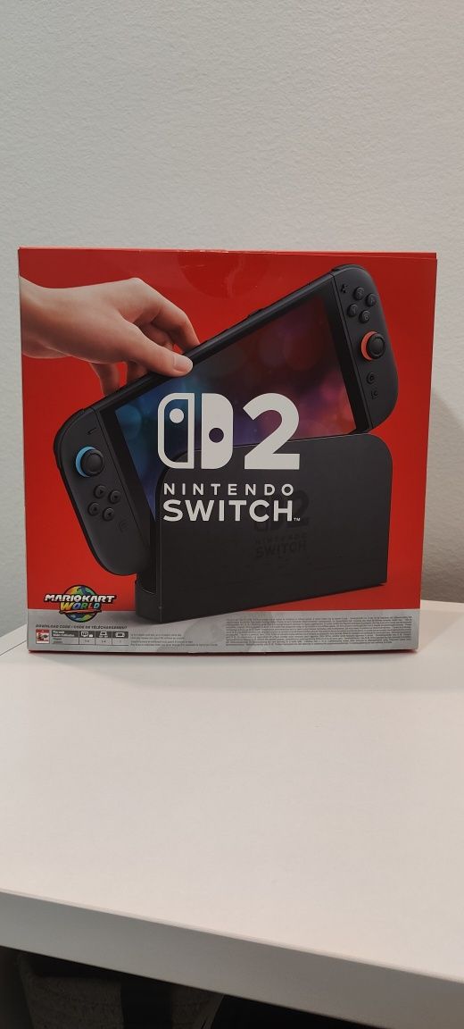 Nintendo Switch 2 GWARANCJA + Pokrowiec + folia ochronna.