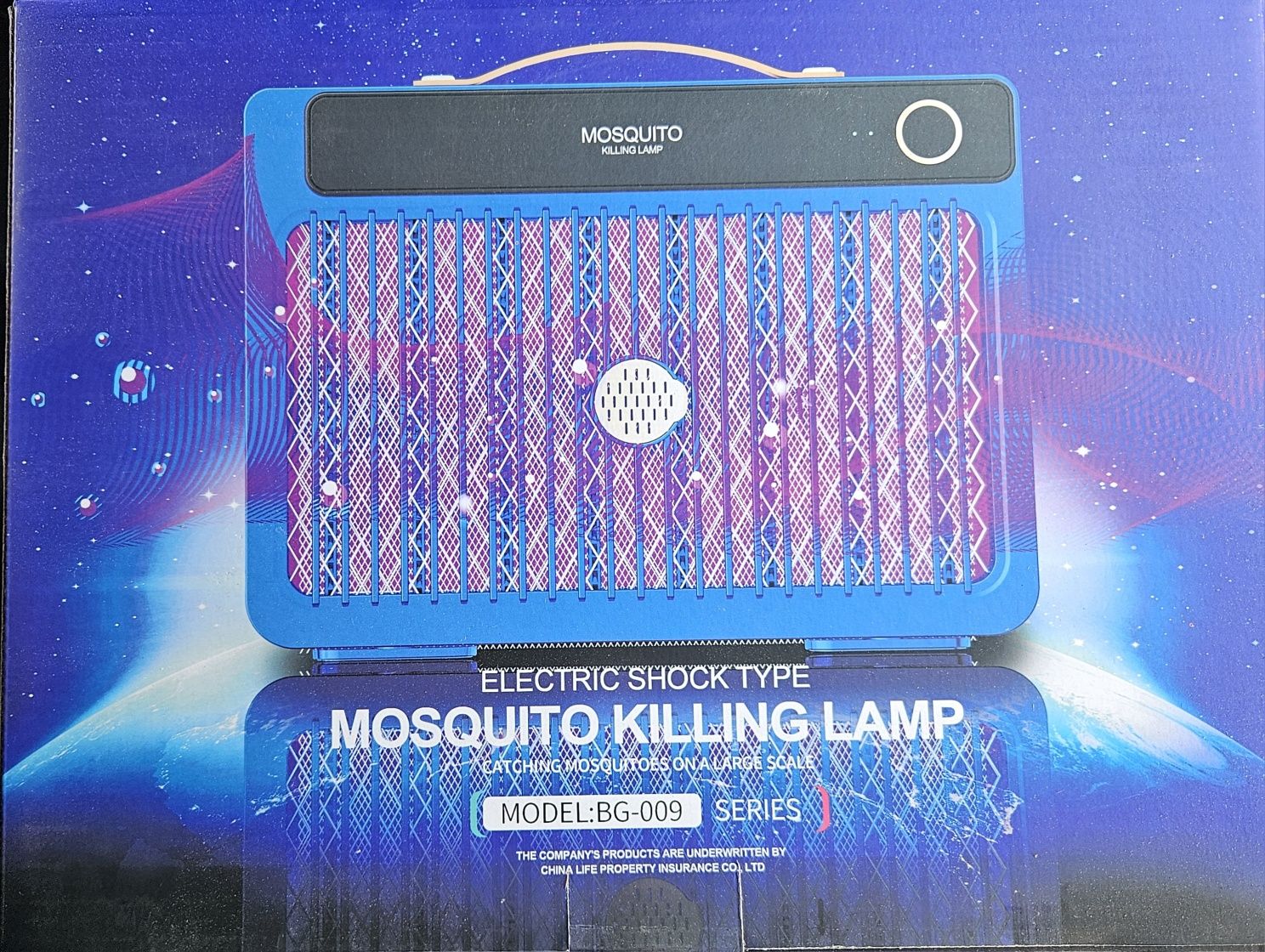 Лампа пастка знищувач від комах і комарів Mosquito Killing Lamp BG-009