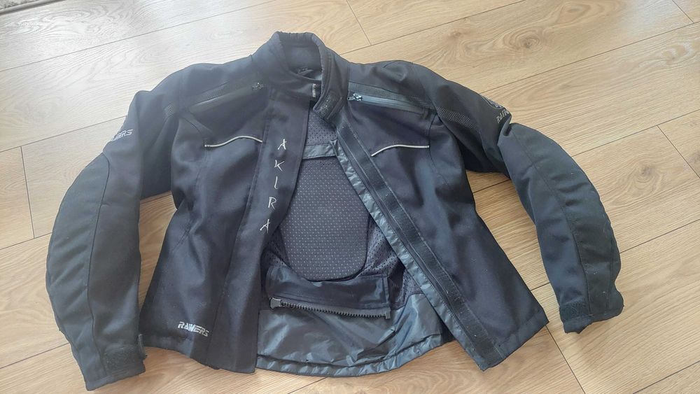 Strój motocyklowy tekstylny damski XS czarny