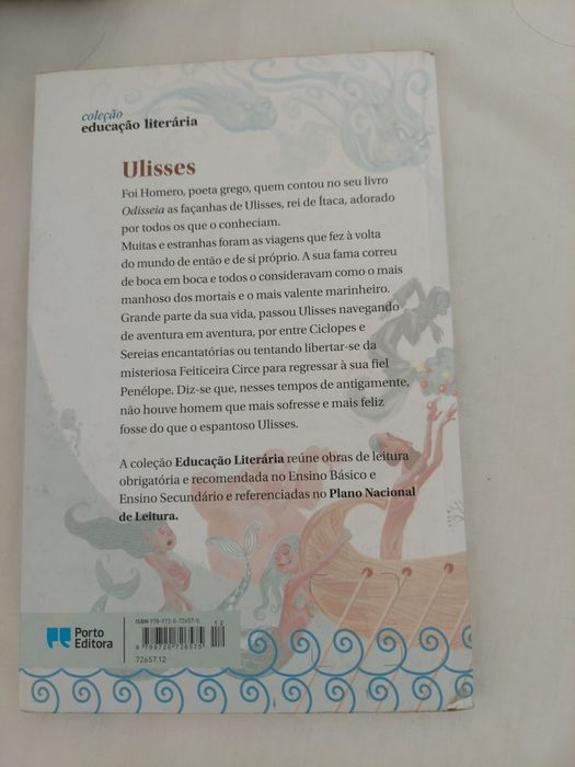 Livro Ulisses da Porto Editora