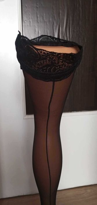 Pończochy do pasa, nr 2 szew