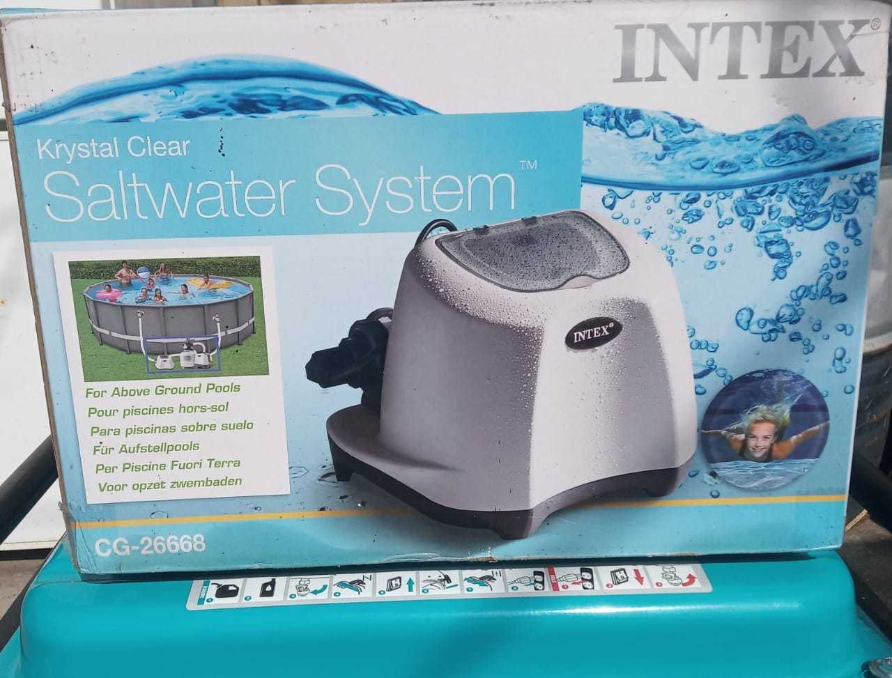 Продам хлорогенератор INTEX SALTWATER SYSTEM