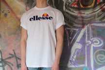 Футболка Ellesse з принтом біла