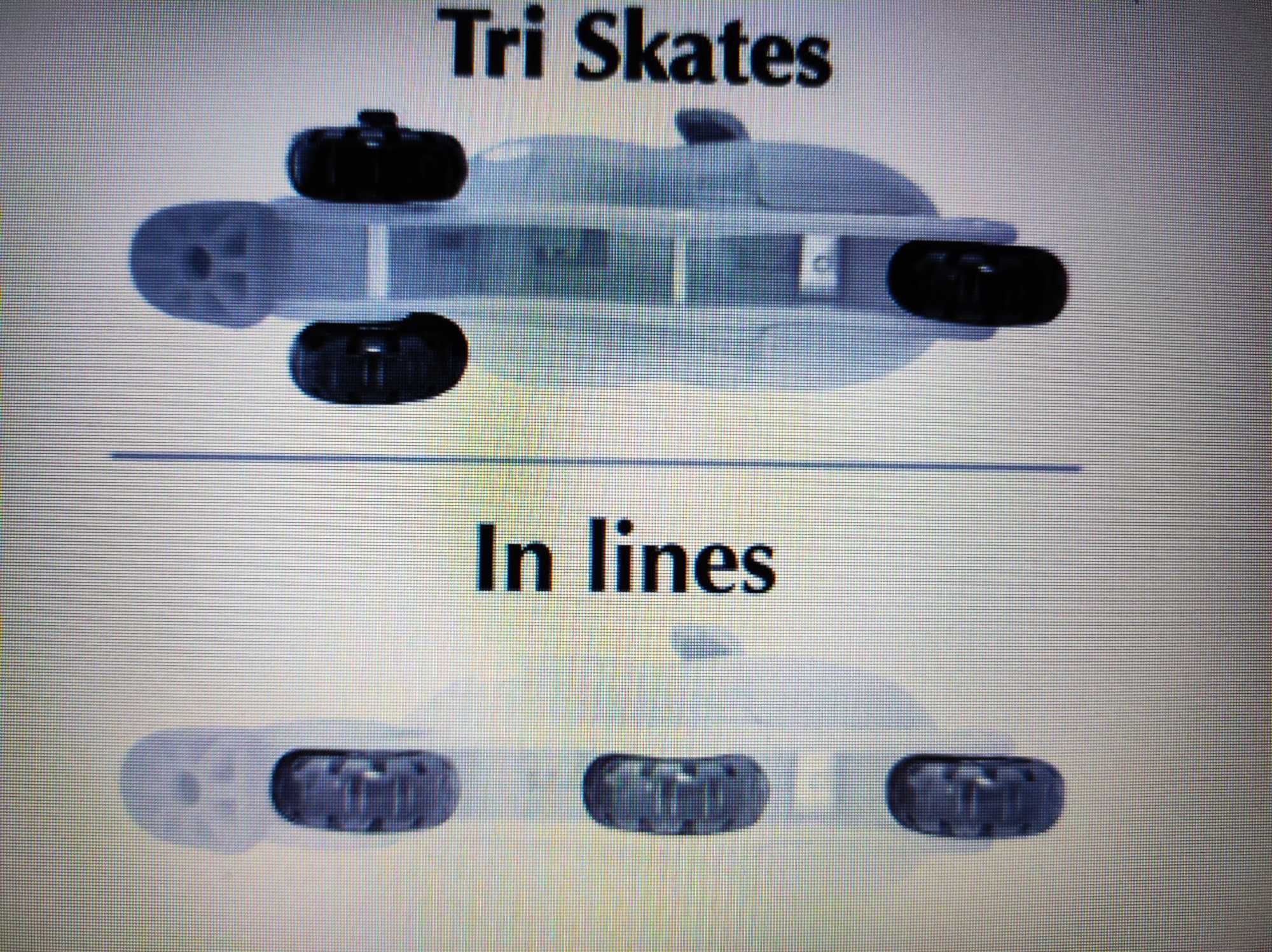 Patins ajustáveis (tamanho 27 a 30) para criança