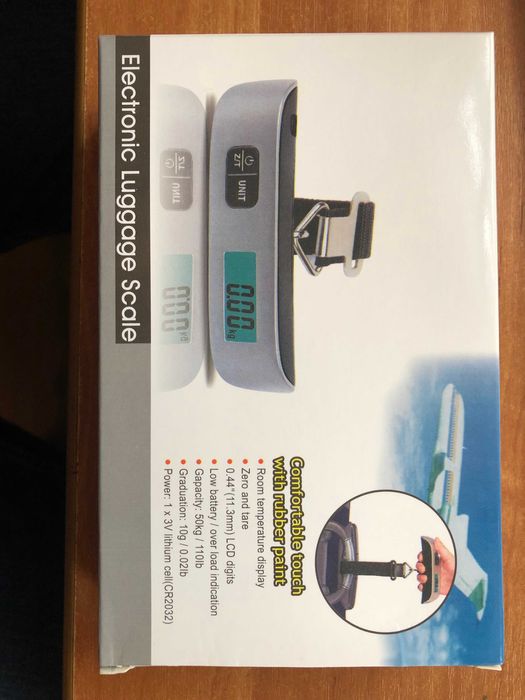 Waga elektroniczna ręczna do ważenia bagażu max 50 kg